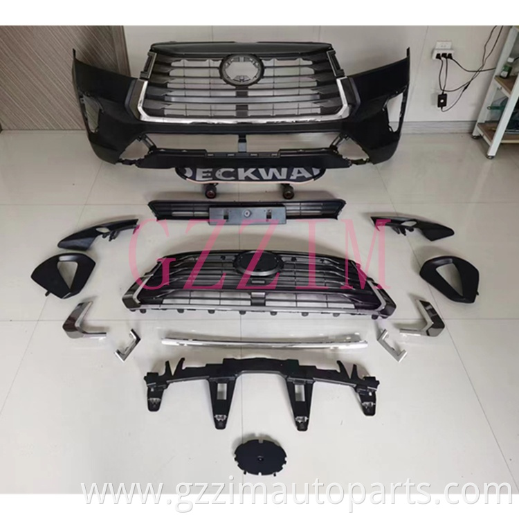 Quality Auto Parts Old To New Body kit For Toyota Kijang Innova 2016 upgrade to 2021